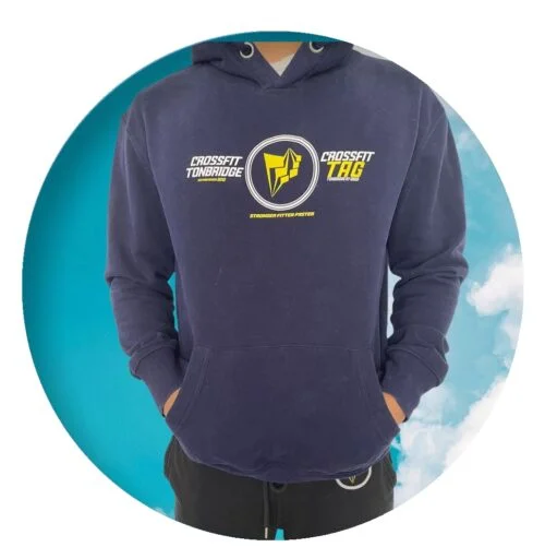 Dual logo CrossFit Tonbridge TAG hoodie